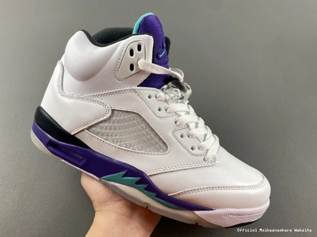 Official Maikesneakers Air Retro Grape 5 Jordan (2013) 136027-108 0716